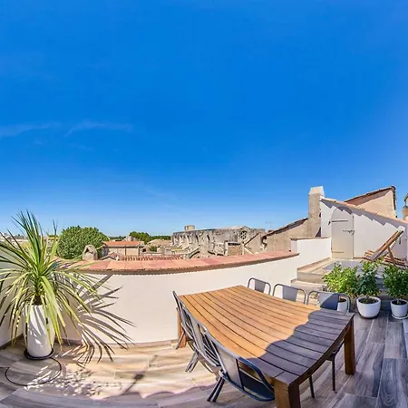 Truchet Penthouse Apartment Arles Exterior photo